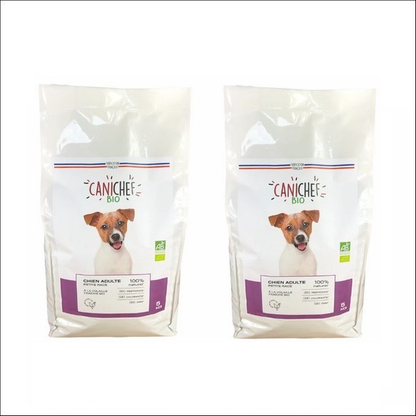 CANICHEF - Croquettes Pour Chien De Petite Race BIO