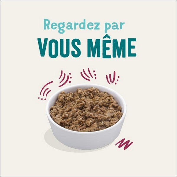 Edgard & Cooper Barquette Au Veau & Au Bœuf Biologiques Sans Céréales Pour Chat Adulte