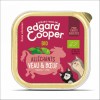 Edgard & Cooper Barquette Au Veau & Au Bœuf Biologiques Sans Céréales Pour Chat Adulte