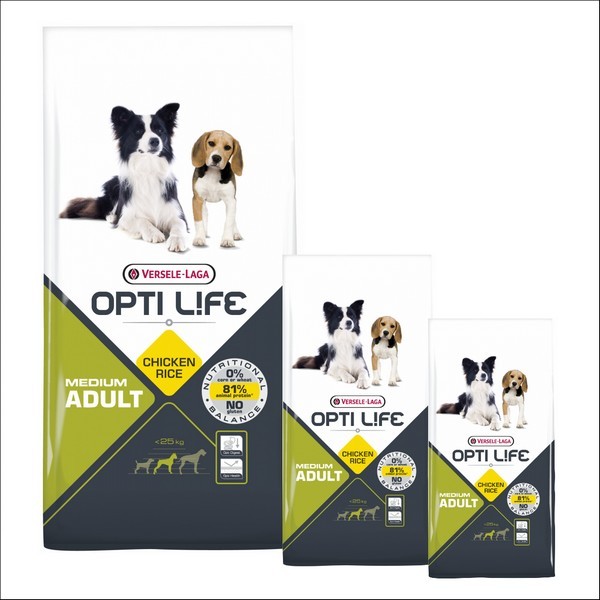 Croquettes Premium Au Poulet Pour Chiens Adultes De Races Moyennes VERSELE LAGA