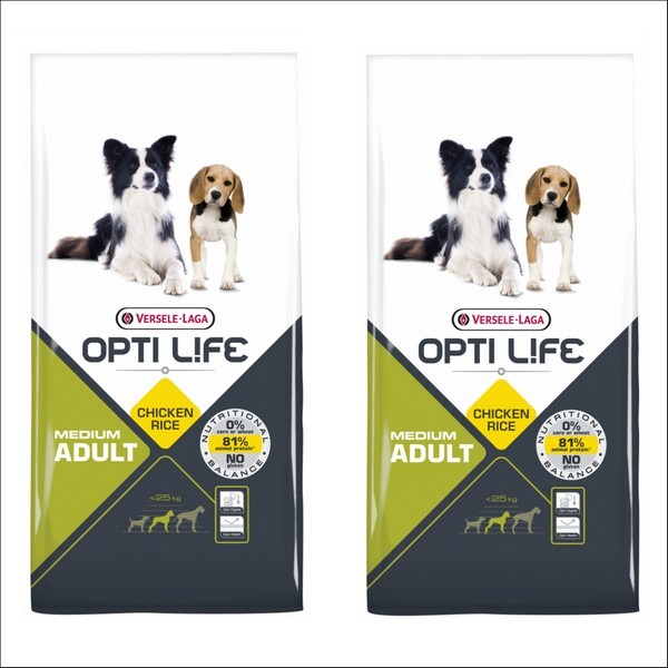 Croquettes Premium Au Poulet Pour Chiens Adultes De Races Moyennes VERSELE LAGA