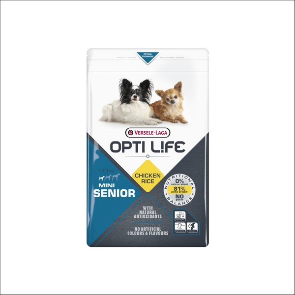 Croquettes Premium Au Poulet Pour Chiens Adultes Sénior De Petites Races VERSELE LAGA