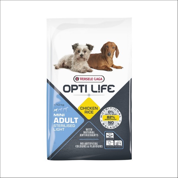 Croquettes Premium Au Poulet Pour Chiens Adultes De Petites Races Stérilisés VERSELE LAGA