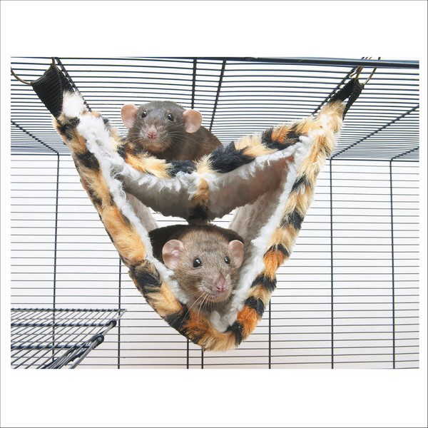 Hamac De Luxe Fake Fur Pour Furet & Rat