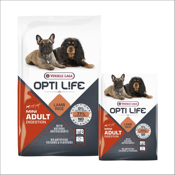 Croquettes Premium A L'Agneau Pour Chiens Adultes De Petites Races Spécial Digestion VERSELE LAGA