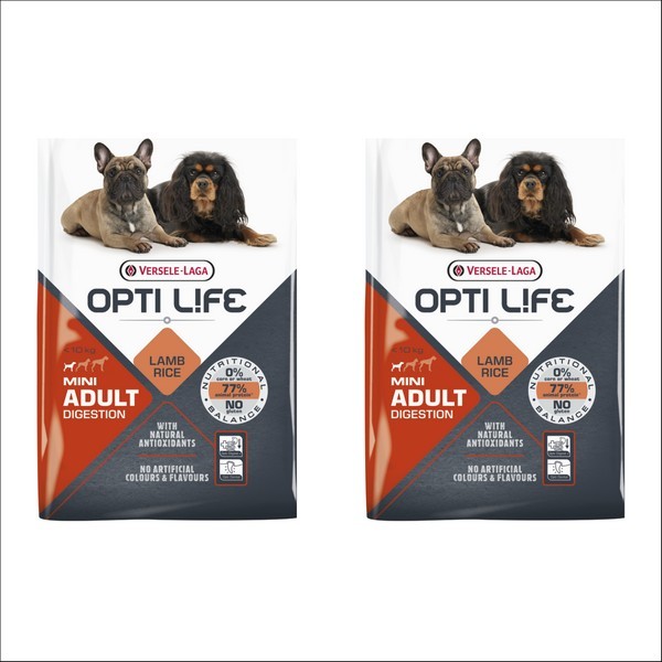 Croquettes Premium A L'Agneau Pour Chiens Adultes De Petites Races Spécial Digestion VERSELE LAGA