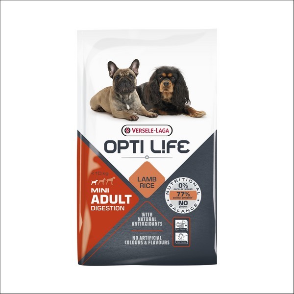 Croquettes Premium A L'Agneau Pour Chiens Adultes De Petites Races Spécial Digestion VERSELE LAGA