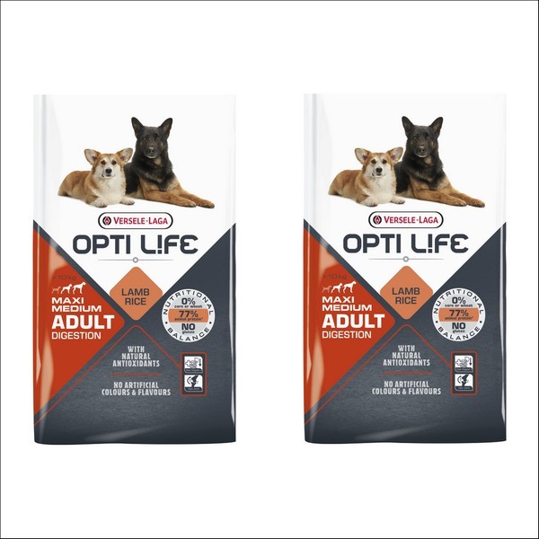 Croquettes Premium A L'Agneau Pour Chiens Adultes De Moyennes & Grandes Races Spécial Digestion VERSELE LAGA