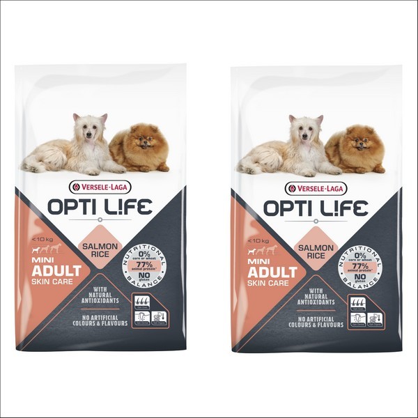 Croquettes Premium Au Saumon Pour Chiens Adultes De Petites Races Spécial Soin De La Peau VERSELE LAGA