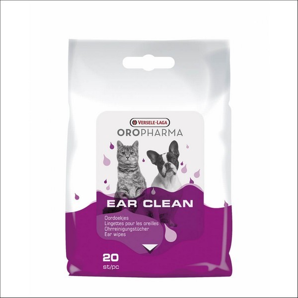 Lingettes Humide Nettoyantes Pour Les Oreilles Pour Chiens & Chats VERSELE LAGA