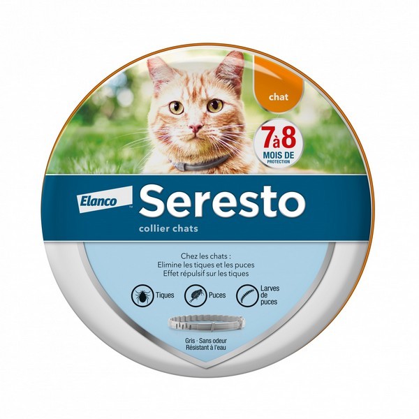 Collier Antiparasitaire Pour Chat Seresto
