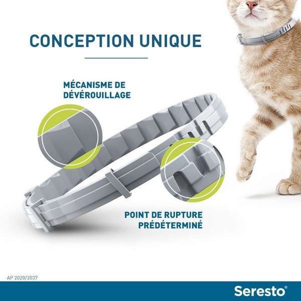 Collier Antiparasitaire Pour Chat Seresto