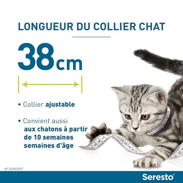 Collier Antiparasitaire Pour Chat Seresto