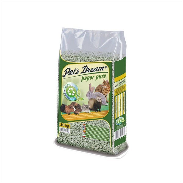 Litière Couvre-Sol Pour Chat Pets Dream Paper Pure 10KG