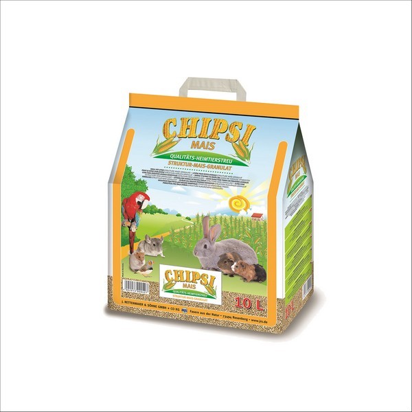 Litière Chipsi Maïs Pour Oiseaux & Rongeurs J.rettenmaier & Sohne