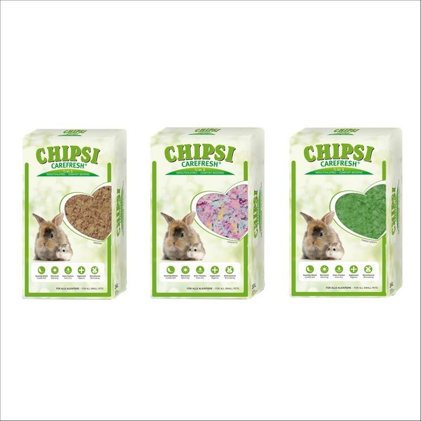 Litière Chipsi Carefresh Pour Oiseaux & Rongeurs J.rettenmaier & Sohne