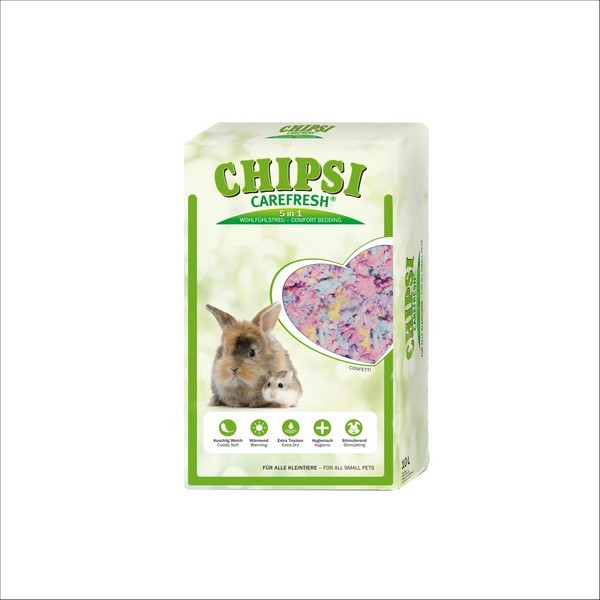 Litière Chipsi Carefresh Pour Oiseaux & Rongeurs J.rettenmaier & Sohne