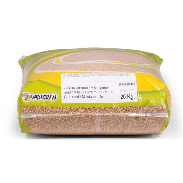 Graines Millet Rond Jaune Pour Oiseaux Vadigran