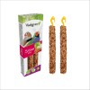 Lot De 2 Bâtonnets Snack Stixx Pour Oiseaux Exotique Aux Fruits Vadigran