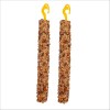 Lot De 2 Bâtonnets Snack Stixx Pour Oiseaux Exotique Aux Fruits Vadigran