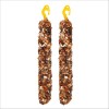 Lot De 2 Bâtonnets Snack Stixx Pour Oiseaux Perruches & Perroquets Aux Fruits Vadigran