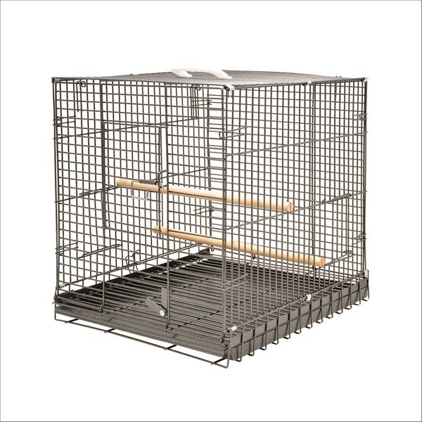 Cage Pour Oiseaux Perroquets Tiko Gris Vadigran