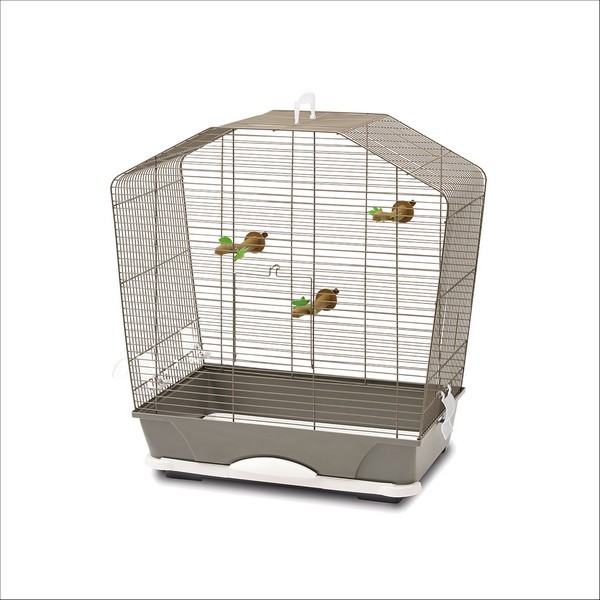 Cage Pour Petits Oiseaux Camille 40 Taupe Savic