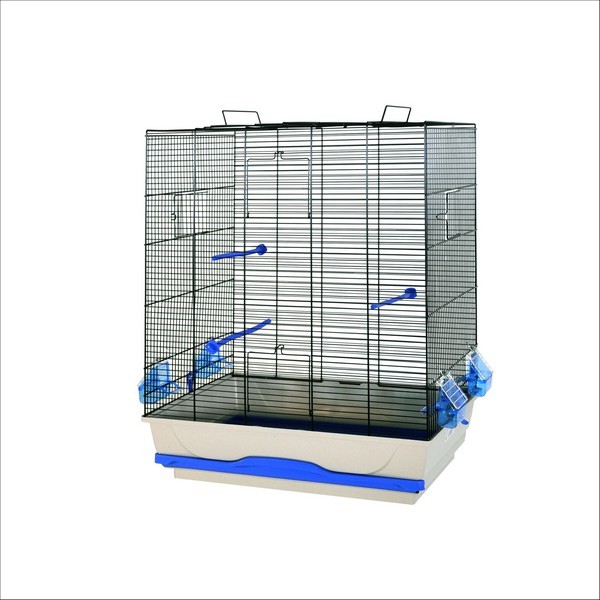 Cage Pour Petits Oiseaux Ambra Noir-Sable MPS