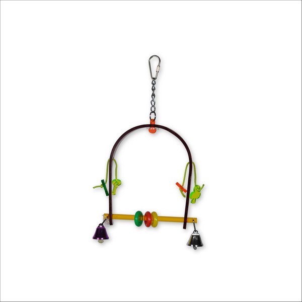 Jouet Pour Oiseaux Plexi Swing Multicolore Vadigran