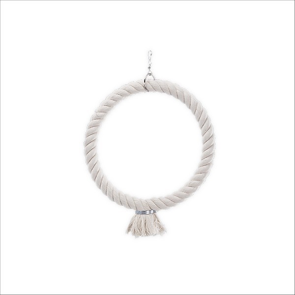 Jouet Pour Oiseaux Anneau Coton 3 Dimensions Vadigran